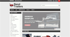 Desktop Screenshot of bendtrailers.com